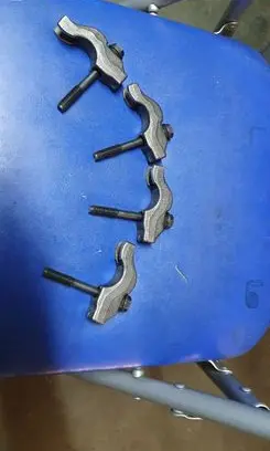 Opel Astra H Fuel Injector clamp holder