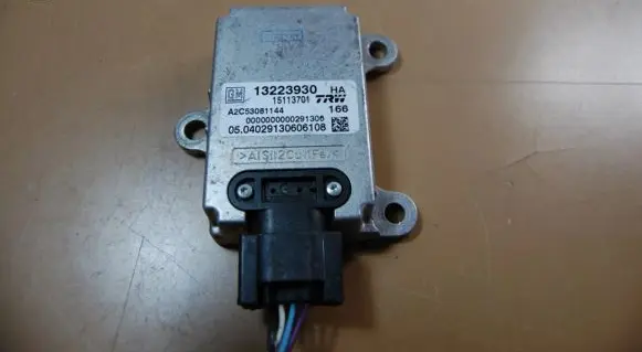 Opel Signum ESP acceleration yaw rate sensor 13223930