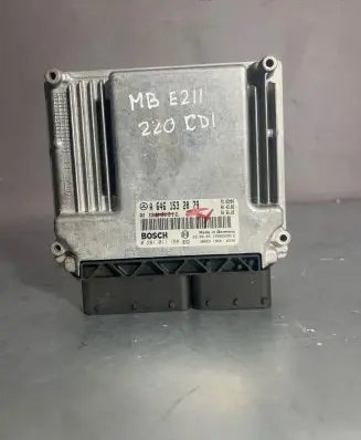Mercedes-Benz E W211 Engine control unit/module A6461532079 0281011158 1039S03615