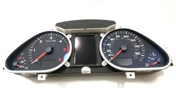 Audi A6 S6 C6 4F Speedometer (instrument cluster) 4F0920950H 4F0910900A