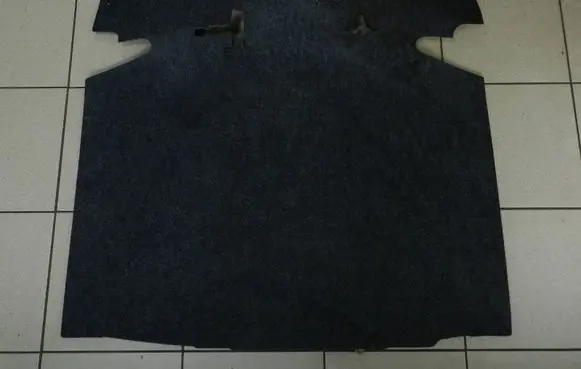 Skoda Fabia Mk2 (5J) Trunk/boot mat liner 5J6863463C 5J6863463