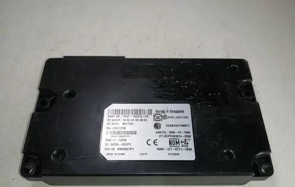 Bluetooth control unit module