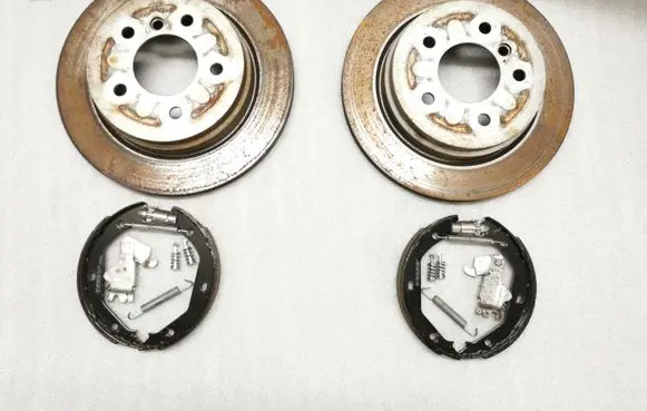 Rear brake disc