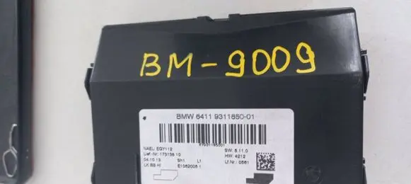 BMW 3 F30 F35 F31 Air conditioning/heating control unit 9311850 931185001 SW5.11.0