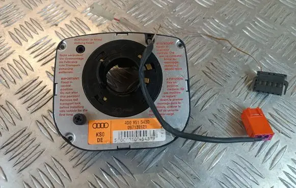 Audi A6 S6 C4 4A Airbag slip ring squib (SRS ring) 4D0951543D 097139121 006010454379