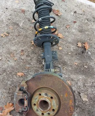 Peugeot 3008 II Front shock absorber with coil spring 9819718680
