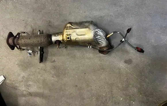 Ford Fusion II Catalyst/FAP/DPF particulate filter HG935E211GD