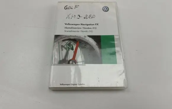 Volkswagen Golf VI Navigation maps CD/DVD 3C8051884H 3C0919884H 7612110509