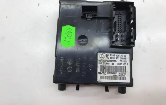 Mercedes-Benz C W205 Air conditioning/heating control unit A2059007615 5HB00089533 A2059012004