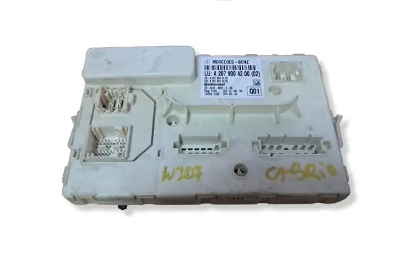 Mercedes-Benz E C207 W207 Convertible roof control unit A2079004200