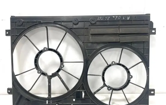 Audi A3 S3 8P Radiator cooling fan shroud 1K0121207AA ZSB1K0121205G 1355D300191