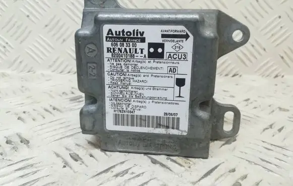 Renault Kangoo I Airbag control unit/module 8200410188 606083300