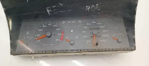 Peugeot 405 Speedometer (instrument cluster) 09631609021