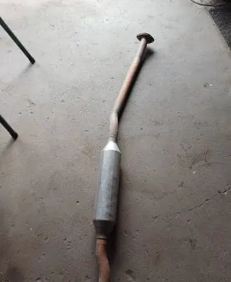 Toyota Avensis Verso Middle muffler/silencer 