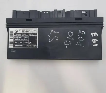 BMW 5 E60 E61 Comfort/convenience module 9151517 5WK49110A 61359151517