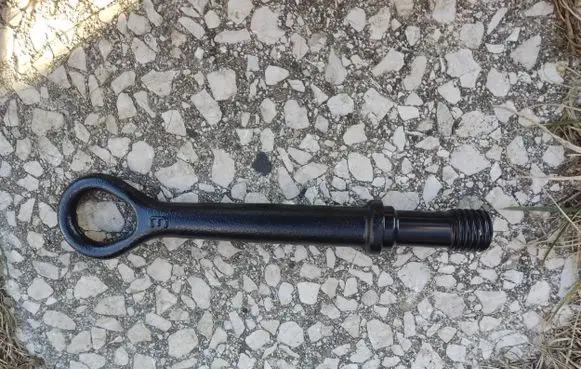 Towing hook eye