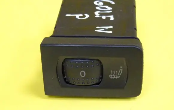 Volkswagen Golf IV Seat heating switch 1J0963564B