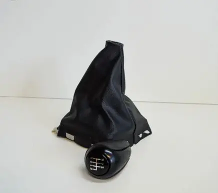 Mazda 3 II Gear lever shifter trim leather/knob