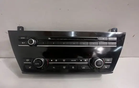 BMW 6 F12 F13 Interior fan control switch 9263762