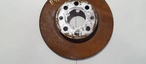 Fiat Grande Punto Front brake disc neventiliuojamas