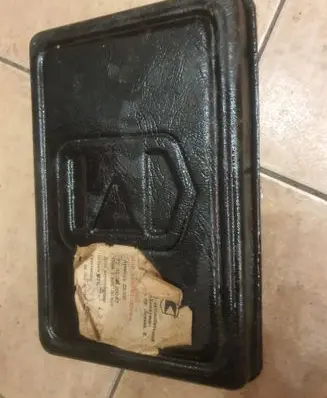 VAZ 2106 Battery box tray cover/lid TY3720409087 10P630