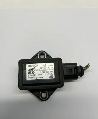 Audi A6 S6 C6 4F ESP acceleration yaw rate sensor 8E0907637A 5000546 0265005245