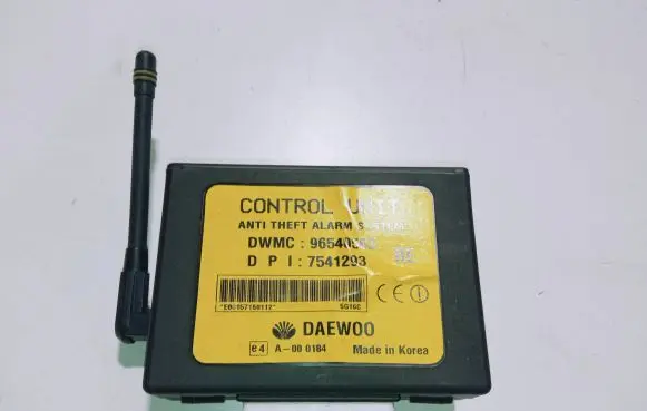 Chevrolet Kalos Alarm control unit/module 96540563 E00157160112 7541293