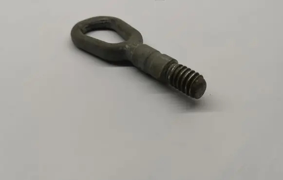 Towing hook eye