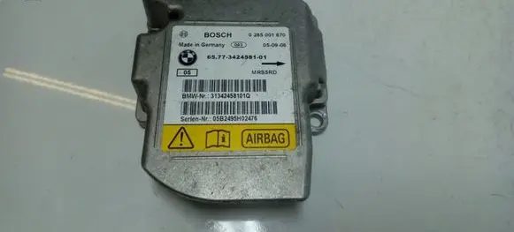 BMW X3 E83 Airbag control unit/module 0285001870 6577342458101