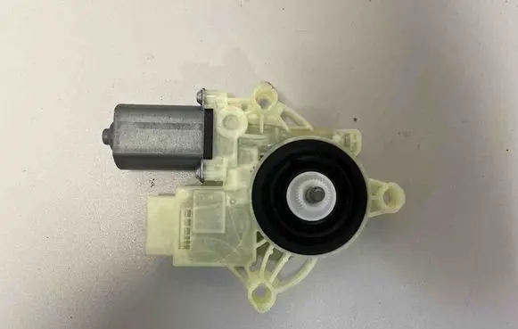 Rear door window regulator motor