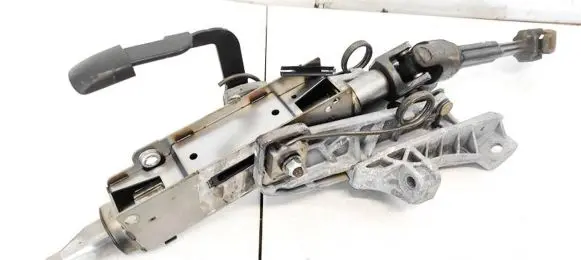 Steering wheel axle