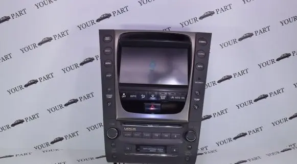 Lexus GS 300 350 430 450H Radio/CD/DVD/GPS head unit 8612030D40E0
