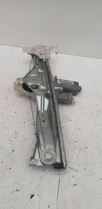 Sliding door window regulator with motor
