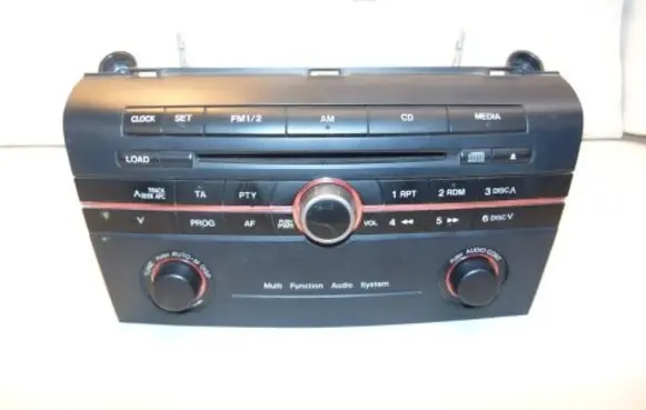 Mazda 3 I Radio/CD/DVD/GPS head unit BR2D66AR0