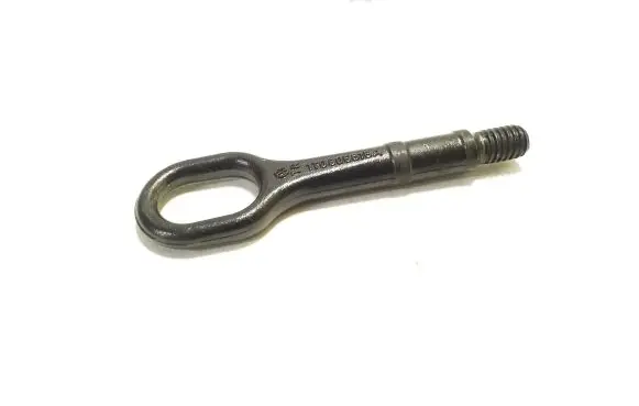 Towing hook eye