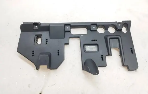 Volkswagen Touareg II Dashboard lower bottom trim panel 7P1863081