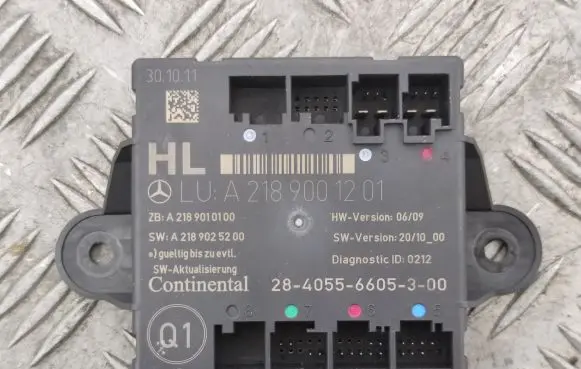 Mercedes-Benz CLS C218 X218 Door control unit/module A2189001201
