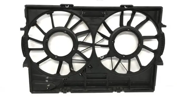 Audi A6 C7 Radiator cooling fan shroud 4H0121207 A46570104 120110106