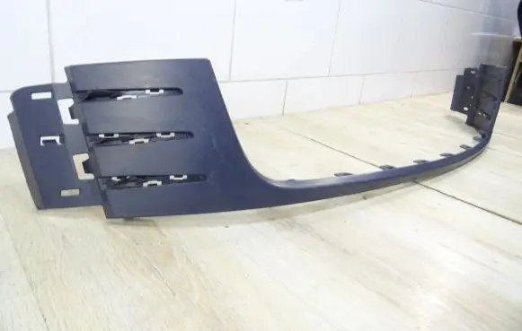 Volkswagen Golf VI Front bumper splitter molding 5K0853655