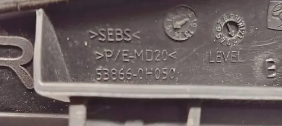 Windshield trim