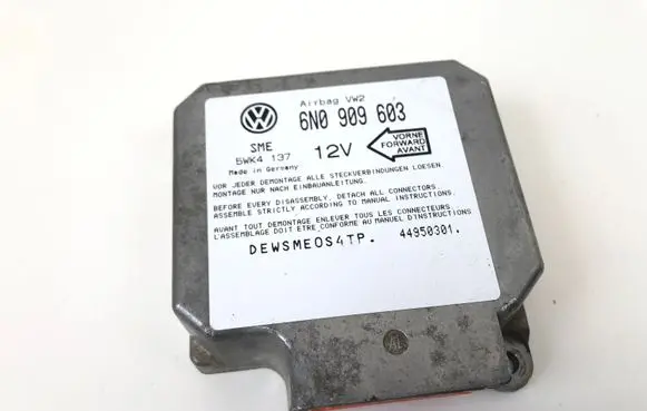 Volkswagen Sharan Airbag control unit/module 6N0909603 5WK4137 44950301