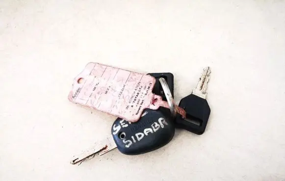 Renault Scenic I Ignition key/card 