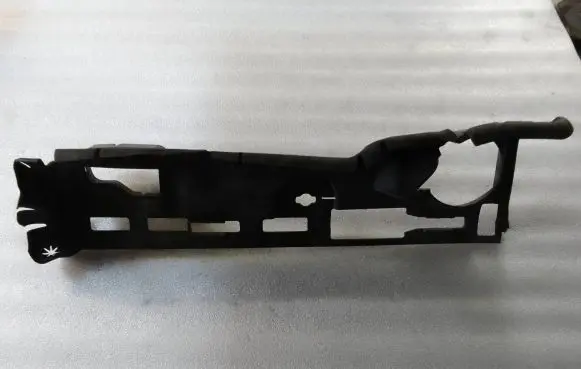 Volvo S80 Intercooler air guide/duct channel 31214240
