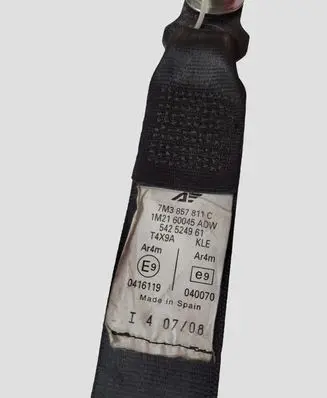 Seat Alhambra (Mk1) Rear seatbelt 7M3857811 1M2160045