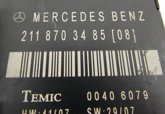 Mercedes-Benz E W211 Other control units/modules 2118703485