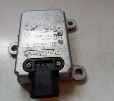 Opel Vectra C ESP acceleration yaw rate sensor 448801002011 09184504