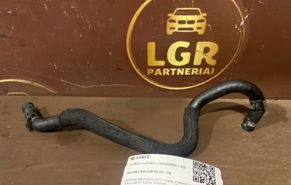 Mercedes-Benz C W204 Engine coolant pipe/hose A6512000158