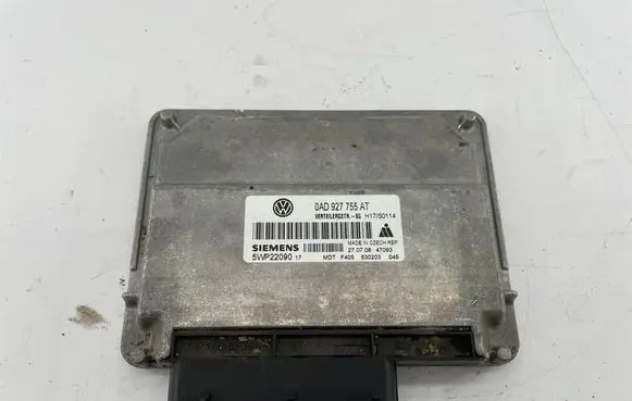Volkswagen Touareg I Gearbox control unit/module 0AD927755AT H17S0114 5WP22090
