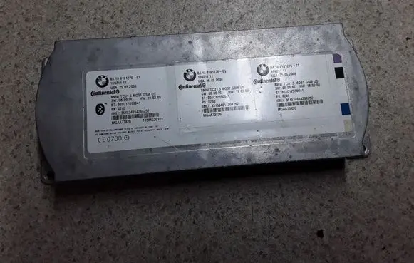 BMW X5 E70 Bluetooth control unit module 9181276