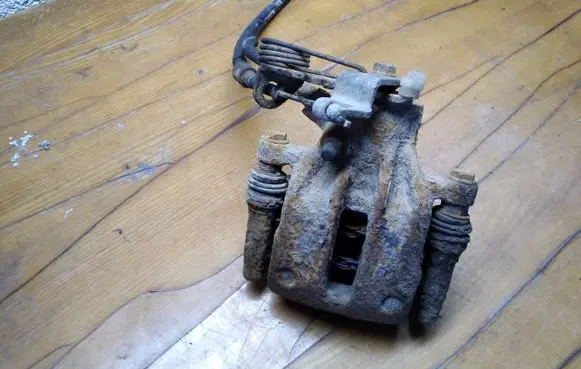 Audi A4 S4 B6 8E 8H Rear brake caliper